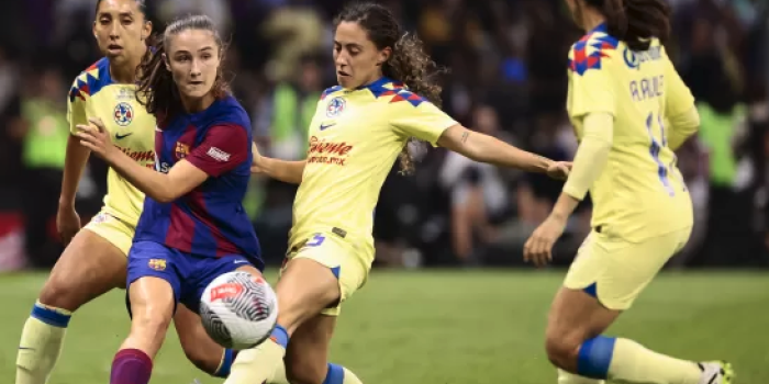 Imagen-0-2. Claudia Pina y Judit Pujols silencian el estadio Azteca